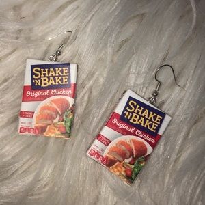 shake n bake mini brands earrings new